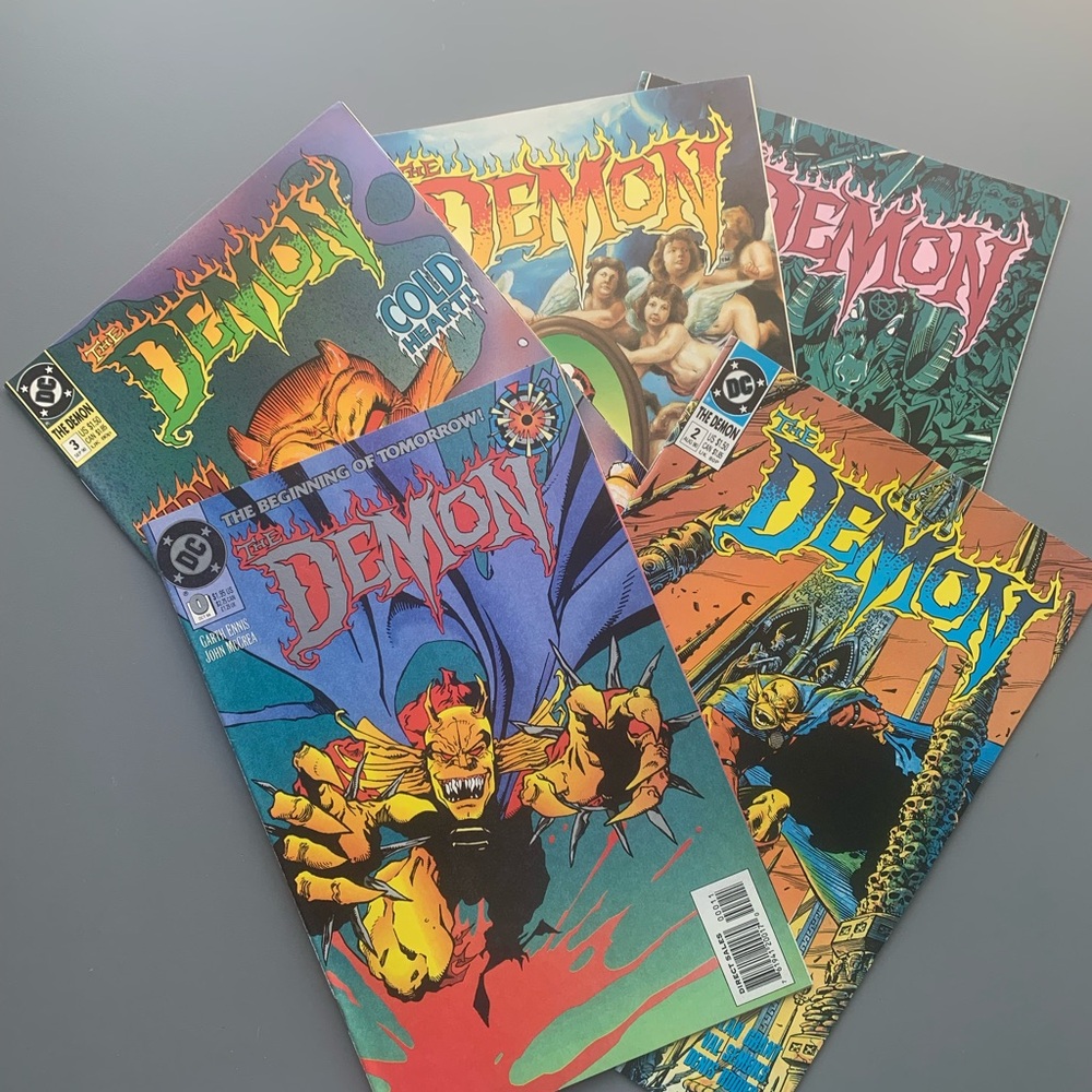 (C3) The Demon Issues 0, 2, 3, 4, 5 Copper Age